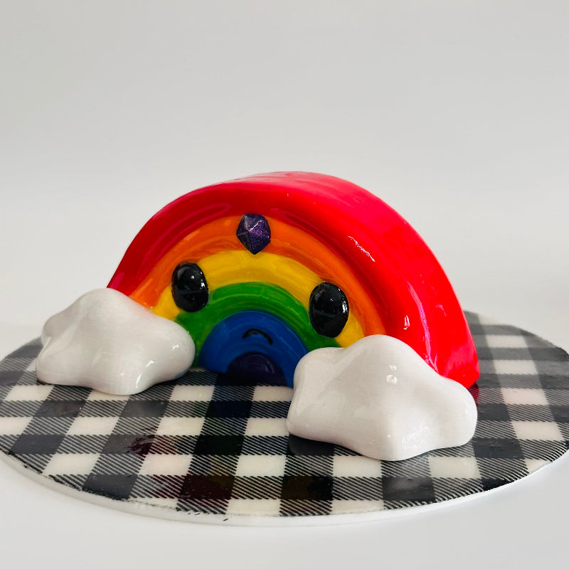 ShadowBow the Rainbow Hauntling 3D Printed Figurine