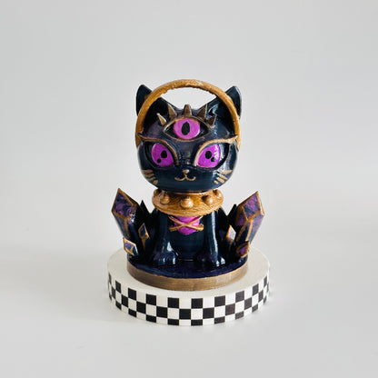 MysticPaws the Alien Cat 3D Printed Figurine Collectable