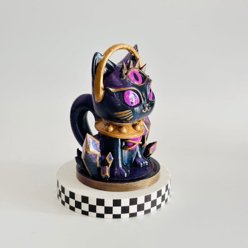 MysticPaws the Alien Cat 3D Printed Figurine Collectable