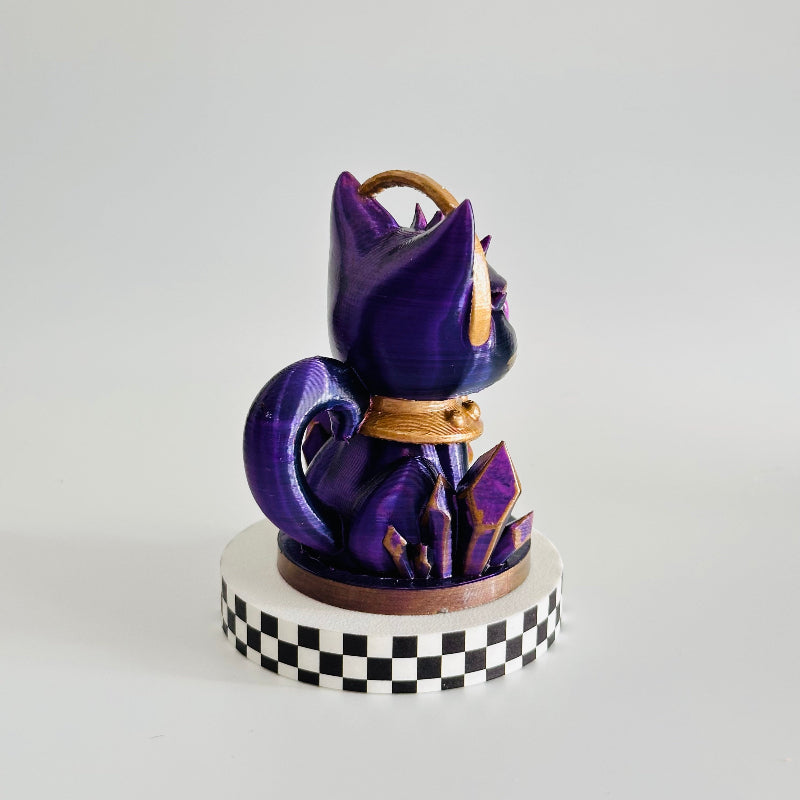 MysticPaws the Alien Cat 3D Printed Figurine Collectable