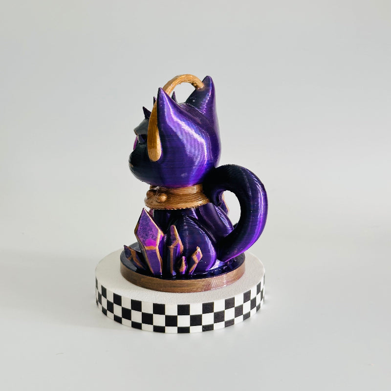 MysticPaws the Alien Cat 3D Printed Figurine Collectable