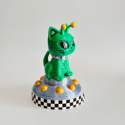 CosmicPaws the Alien Cat 3D Printed Figurine Collectable