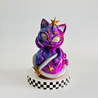 StarryPaws the Alien Cat 3D Printed Figurine Collectable