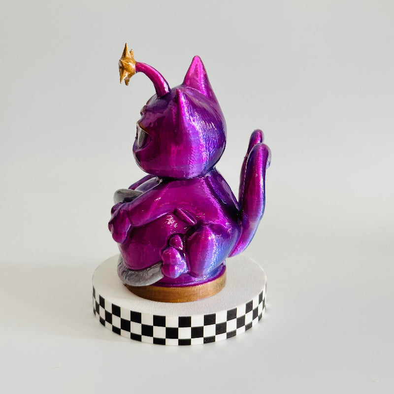 StarryPaws the Alien Cat 3D Printed Figurine Collectable