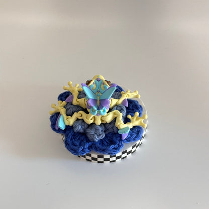 LilaFlutter the Butterfly Frog 3D Printed Fidget Collectable