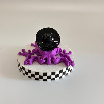 Hexleap the Witchy Frog  3D Printed Fidget Collectable