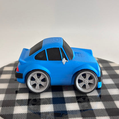 Blue Skyline Racer 3D-Printed Sports Car