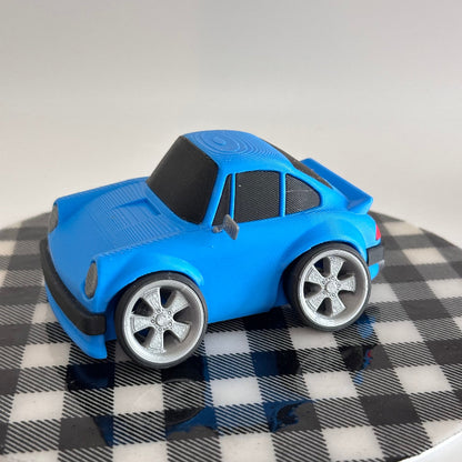 Blue Skyline Racer 3D-Printed Sports Car