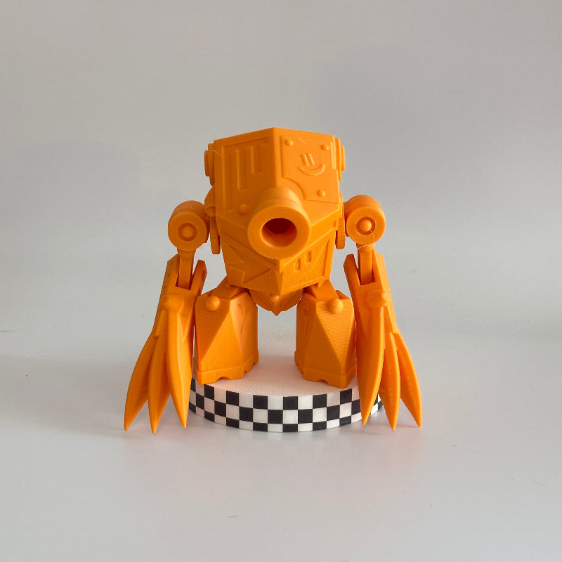 EmberByte the BotSlicer 3D Printed Fidget Collectable