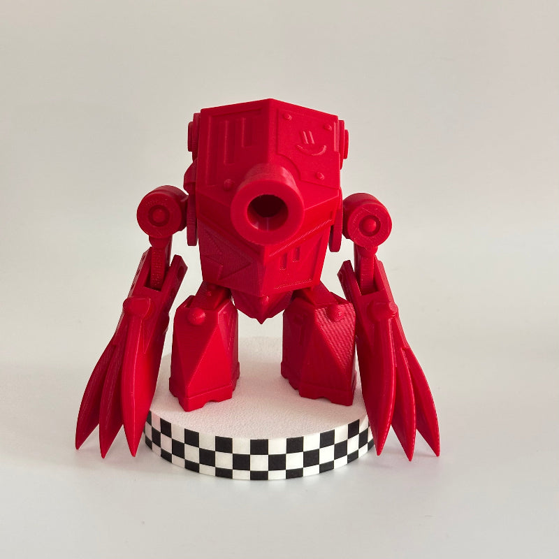 CrimsonByte the BotSlicer 3D Printed Fidget Collectable