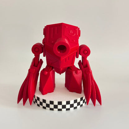 CrimsonByte the BotSlicer 3D Printed Fidget Collectable