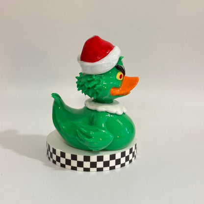 Grumpy Quackers The Grinch Rubber Duck 3D Printed Shelfie Collectable