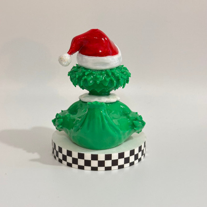 Grumpy Quackers The Grinch Rubber Duck 3D Printed Shelfie Collectable