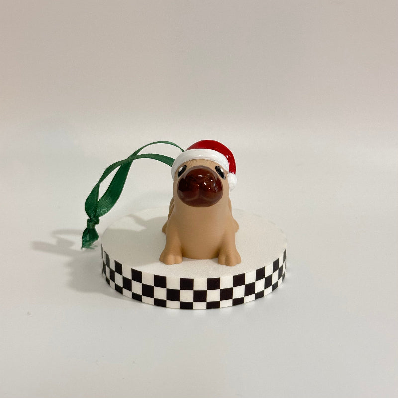 Capy Claus Capybara 3D Printed Fidget Holiday Collectable