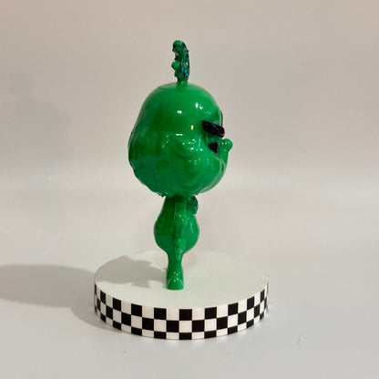 Grinch 3D Printed Shelfie Holiday 3D Printed Collectable