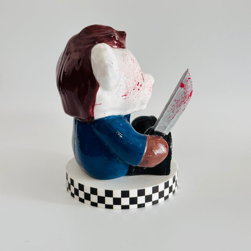 JasonBear the Friday the 13th Horror Bear 3D Printed Figurine