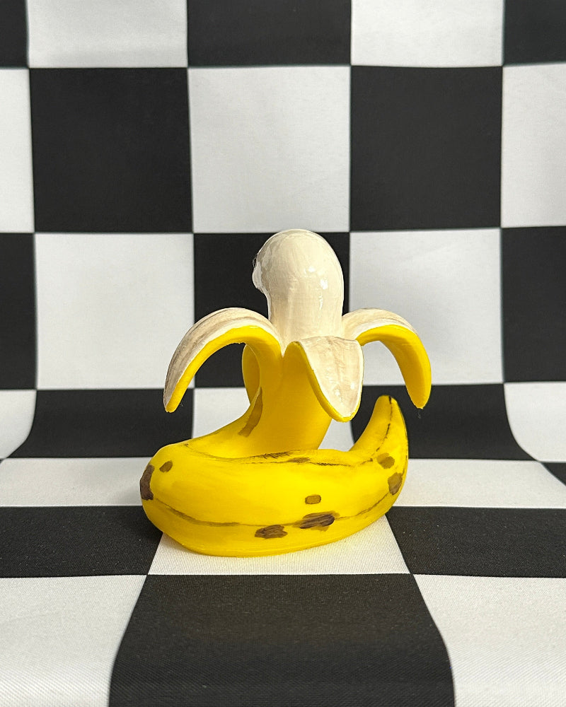 Kawaii Banana Snake Figurine