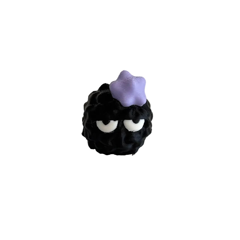 Mini Bored Emoji Soot Sprite 3D Printed Figurine Collectible