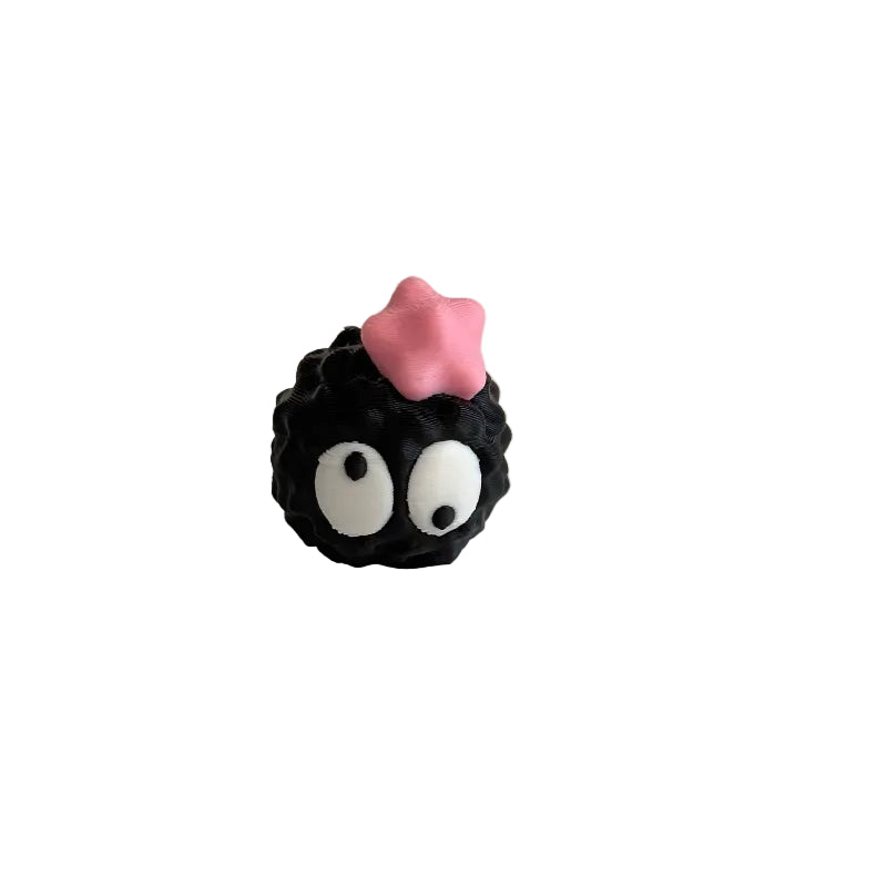 Mini Derpy Emoji Soot Sprite 3D Printed Figurine Collectible