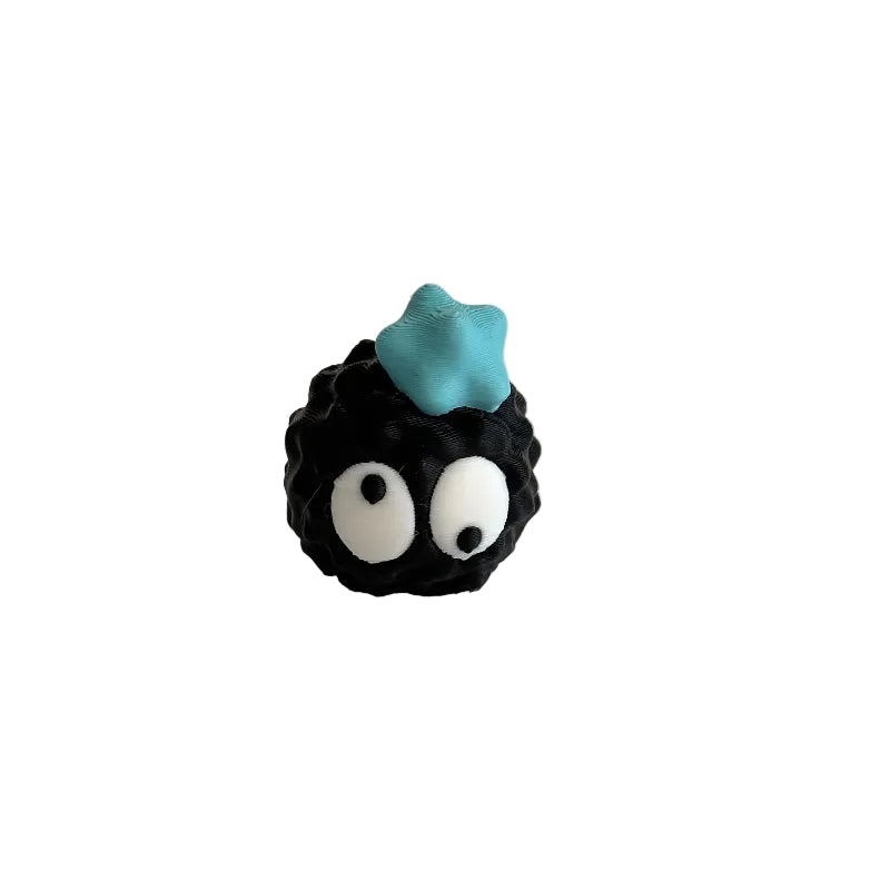 Mini Derpy Emoji Soot Sprite 3D Printed Figurine Collectible