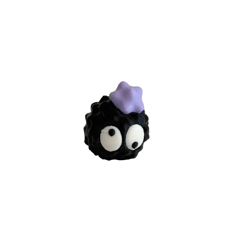 Mini Derpy Emoji Soot Sprite 3D Printed Figurine Collectible