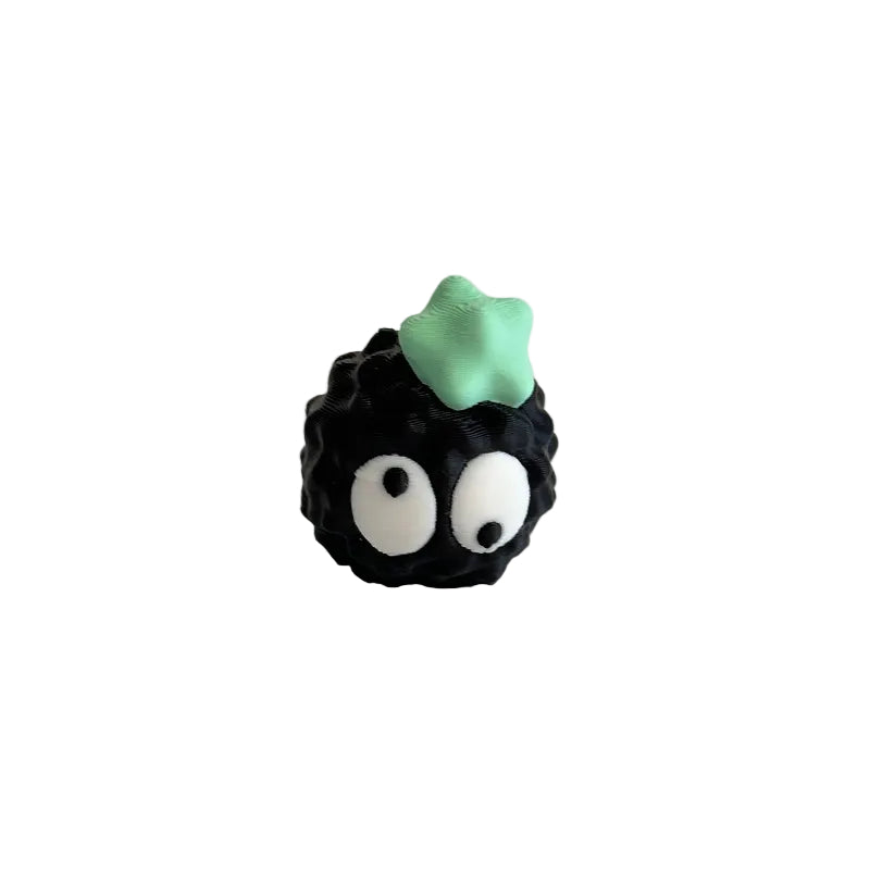 Mini Derpy Emoji Soot Sprite 3D Printed Figurine Collectible
