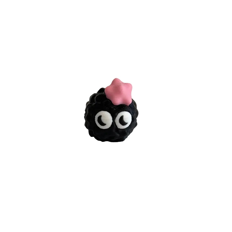 Mini Dreamy Eyed Emoji Soot Sprite 3D Printed Figurine Collectible