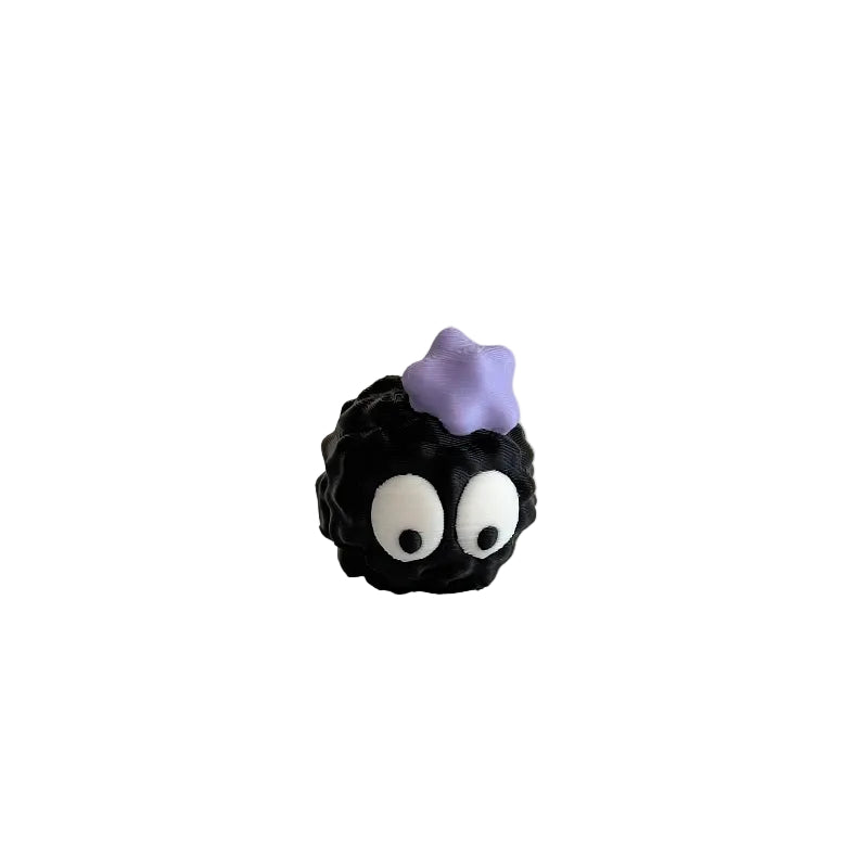 Mini Sad Emoji Soot Sprite 3D Printed Figurine Collectible