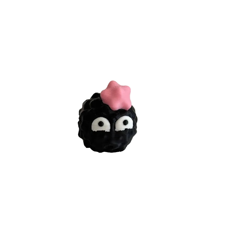 Mini Shy Emoji Soot Sprite 3D Printed Figurine Collectible