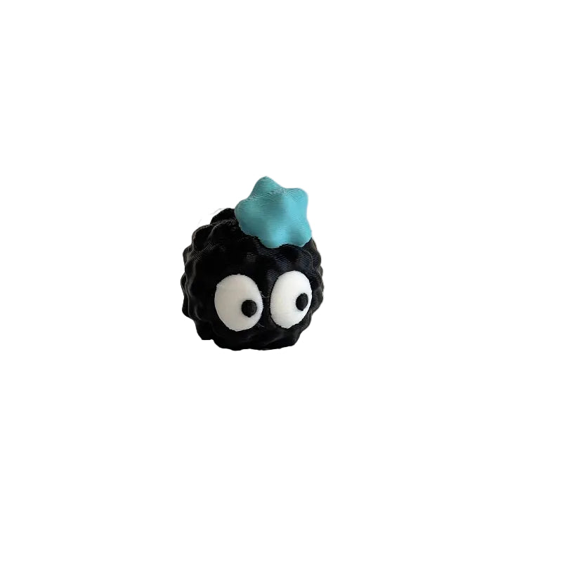 Mini Suspicious Emoji Soot Sprite 3D Printed Figurine Collectible