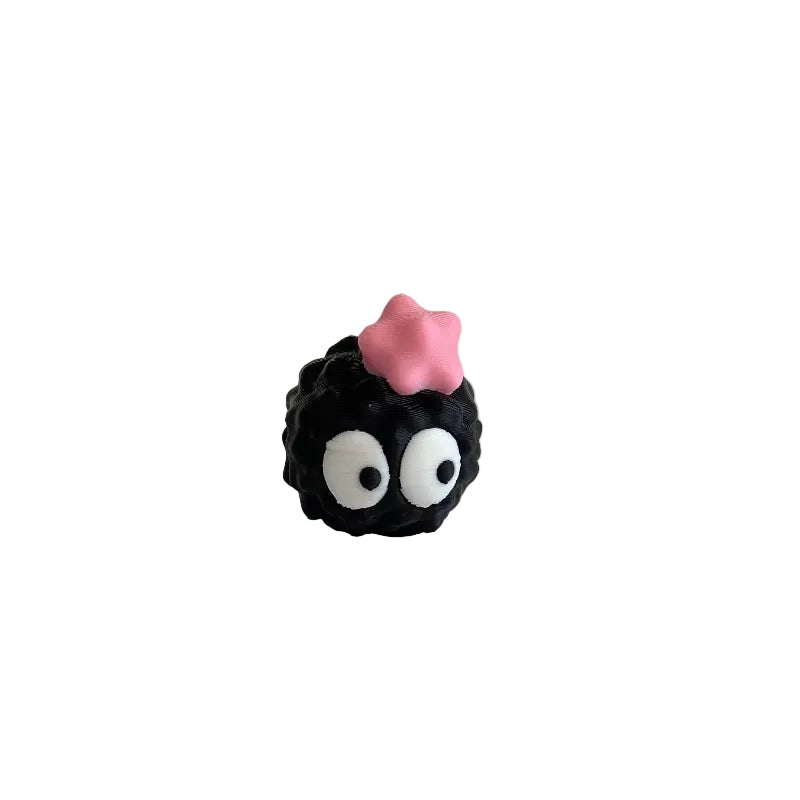 Mini Suspicious Emoji Soot Sprite 3D Printed Figurine Collectible