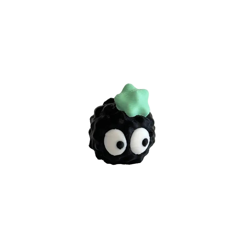 Mini Suspicious Emoji Soot Sprite 3D Printed Figurine Collectible
