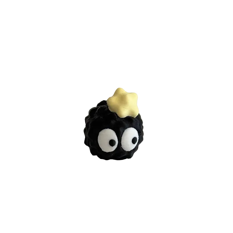 Mini Suspicious Emoji Soot Sprite 3D Printed Figurine Collectible