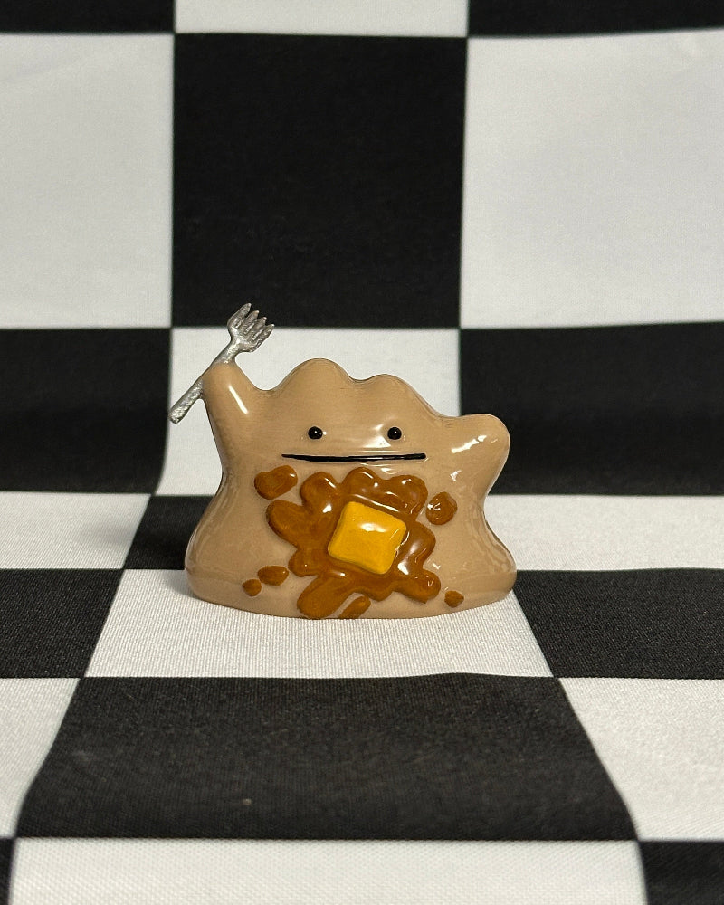 Pancake Ditto Figurine | Cute Pokémon-Inspired Collectible