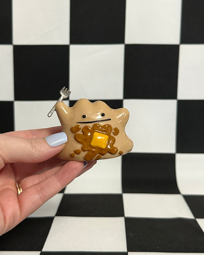 Pancake Ditto Figurine | Cute Pokémon-Inspired Collectible