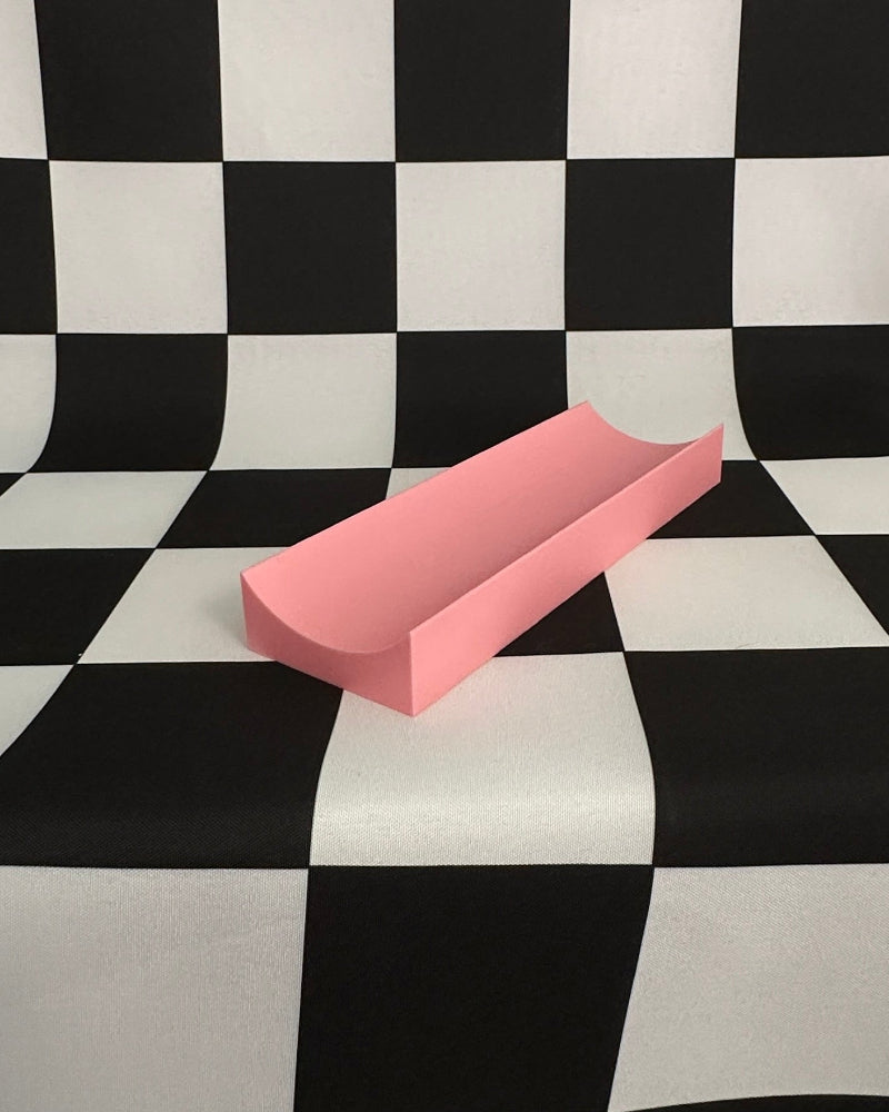 Pink Extra Large Rolling Pin Holder Stand - Fits Pioneer Woman Rolling Pins