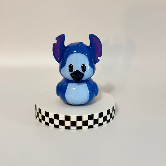 Quackers the Stitch Duck 3D Printed Shelfie Collectible 