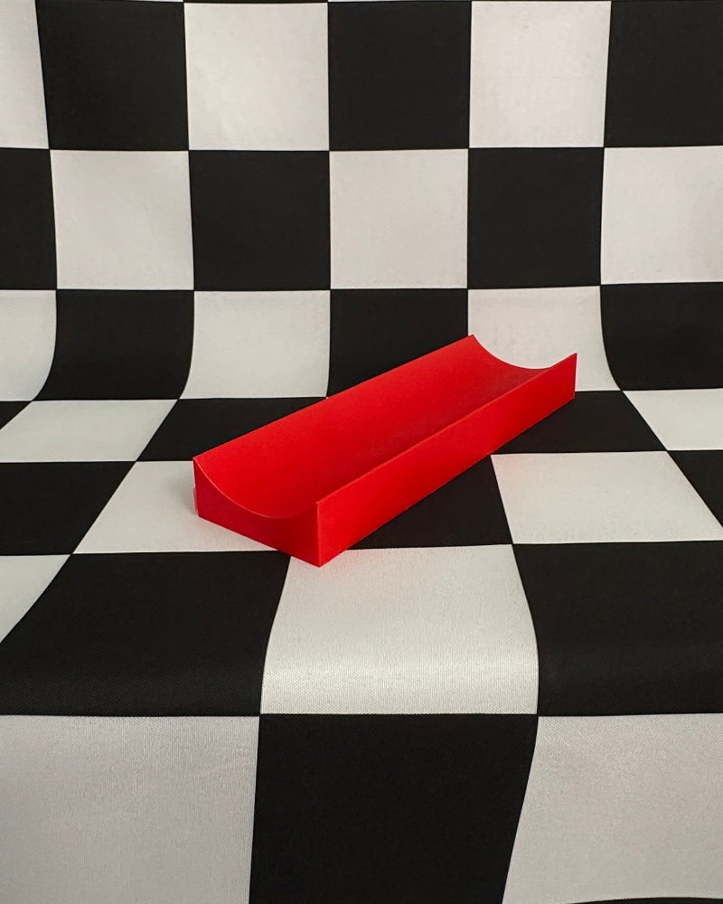 Red Extra Large Rolling Pin Holder Stand - Fits Pioneer Woman Rolling Pins