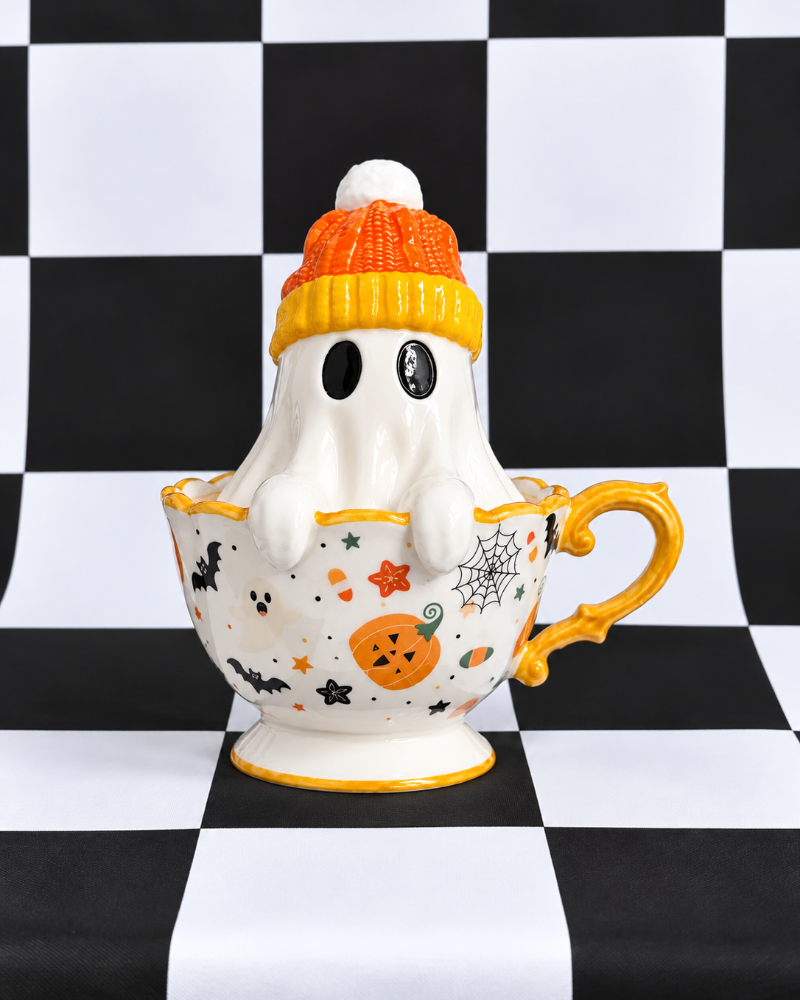 Sweetie Boo Ghost Teacup Figurine