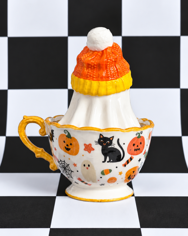 Sweetie Boo Ghost Teacup Figurine
