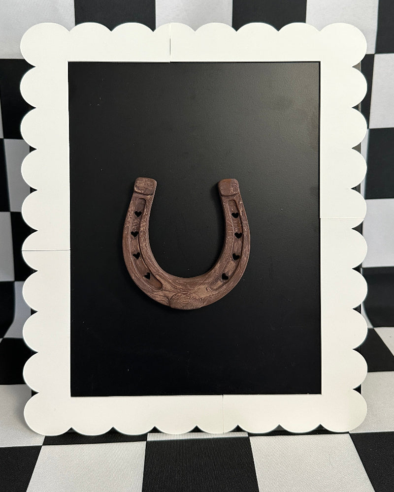 Western Horseshoe Magnet | Lucky Charm Rustic Decor (Heart or Classic Design)