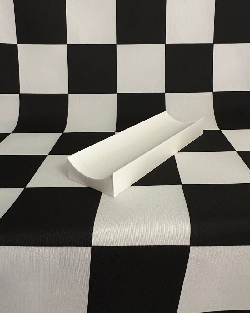 White Large Rolling Pin Holder Stand - Fits Pioneer Woman Rolling Pins