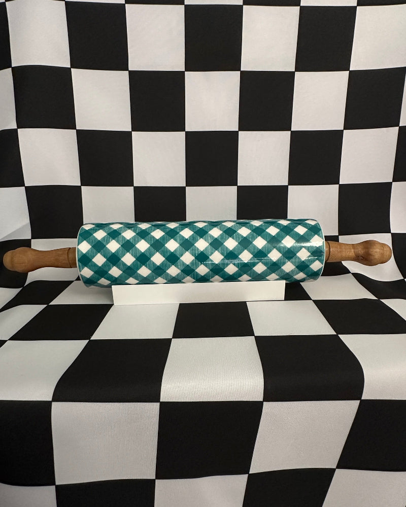 White Large Rolling Pin Holder Stand - Fits Pioneer Woman Rolling Pins