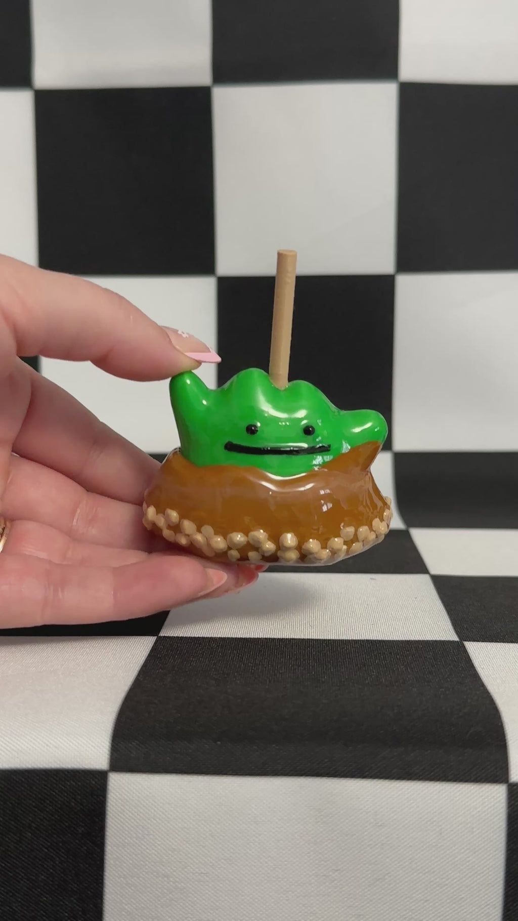 Caramel Apple Mimic Blob Figurine