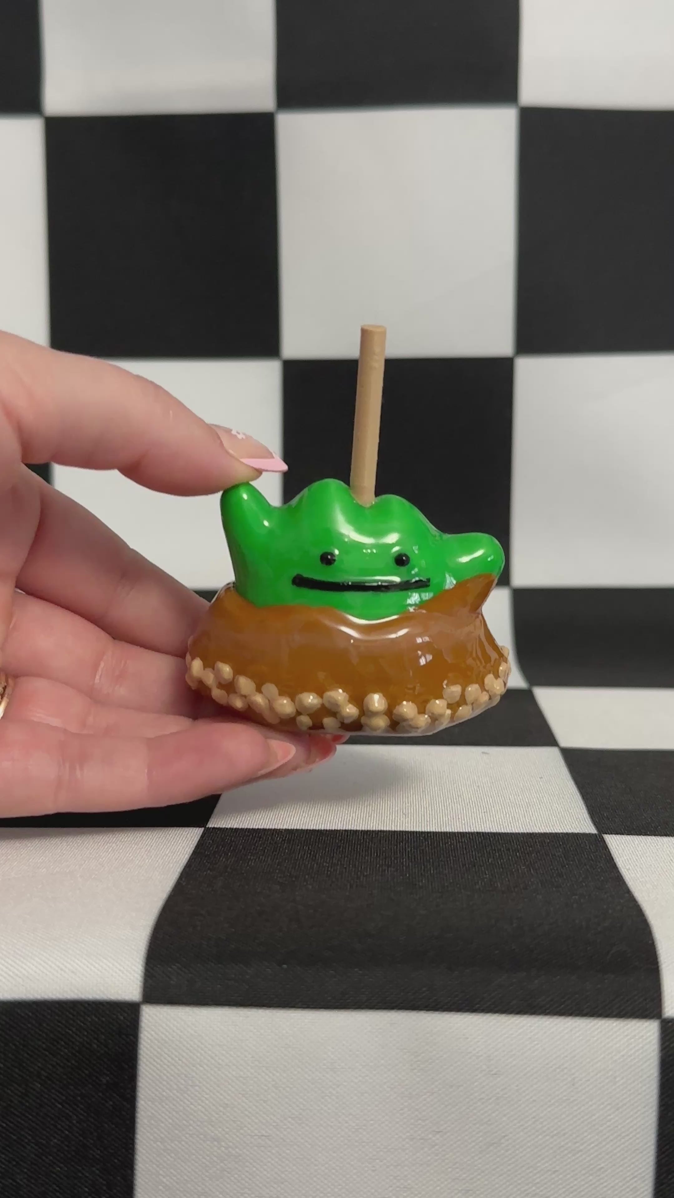 Caramel Apple Mimic Blob Figurine
