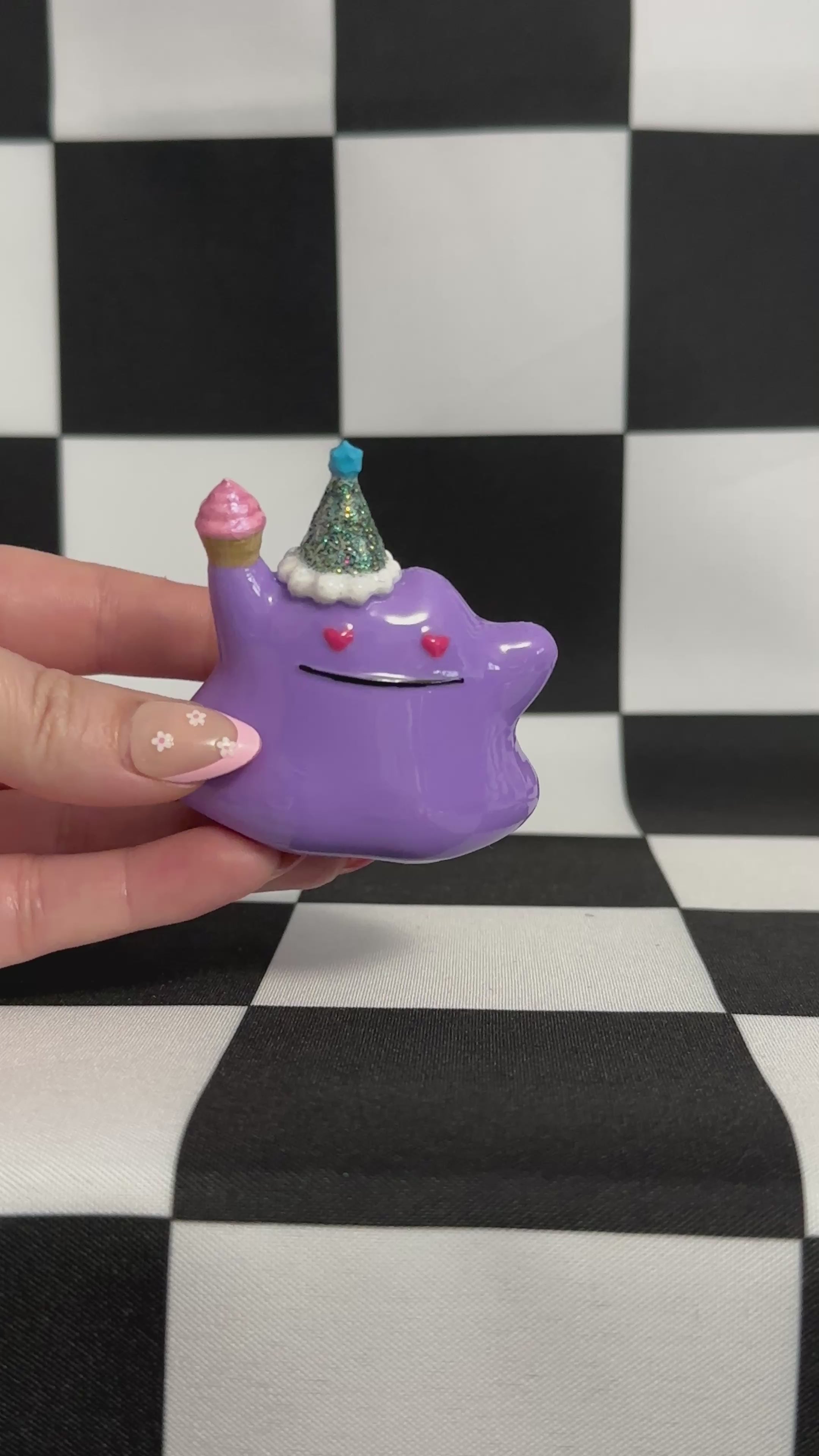 Birthday Party Mimic Blob Figurine