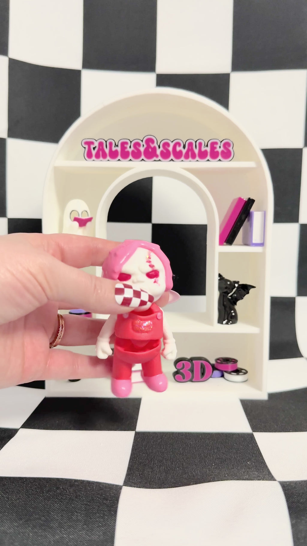 Valloween Chucky 3D Printed Fidget Collectable