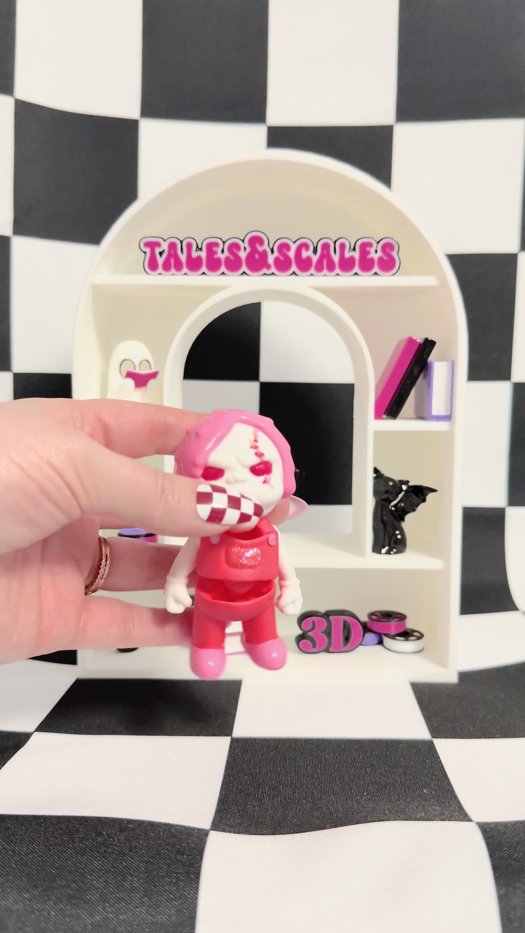 Valloween Chucky 3D Printed Fidget Collectable