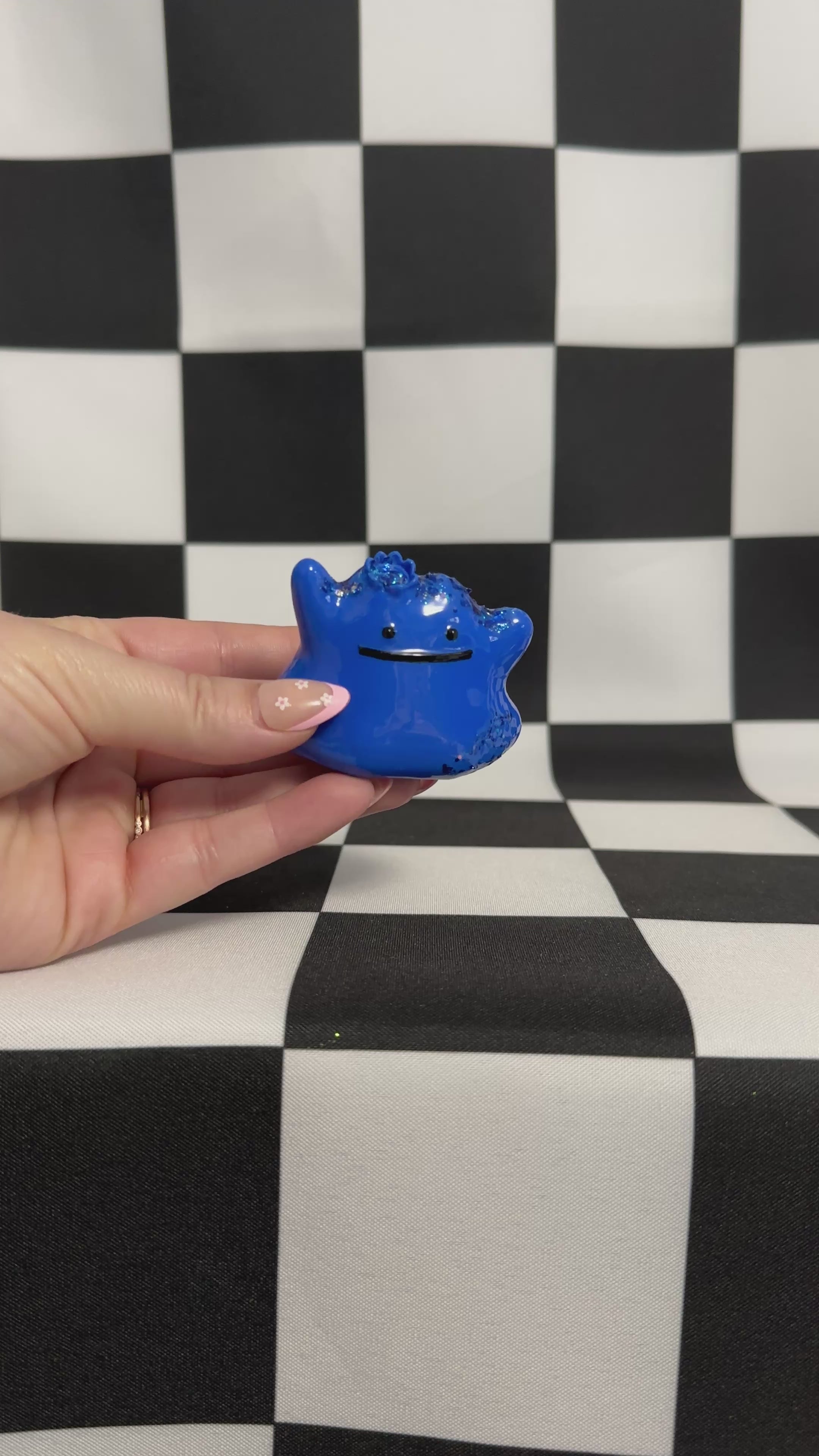 Blueberry Mimic Blob Figurine