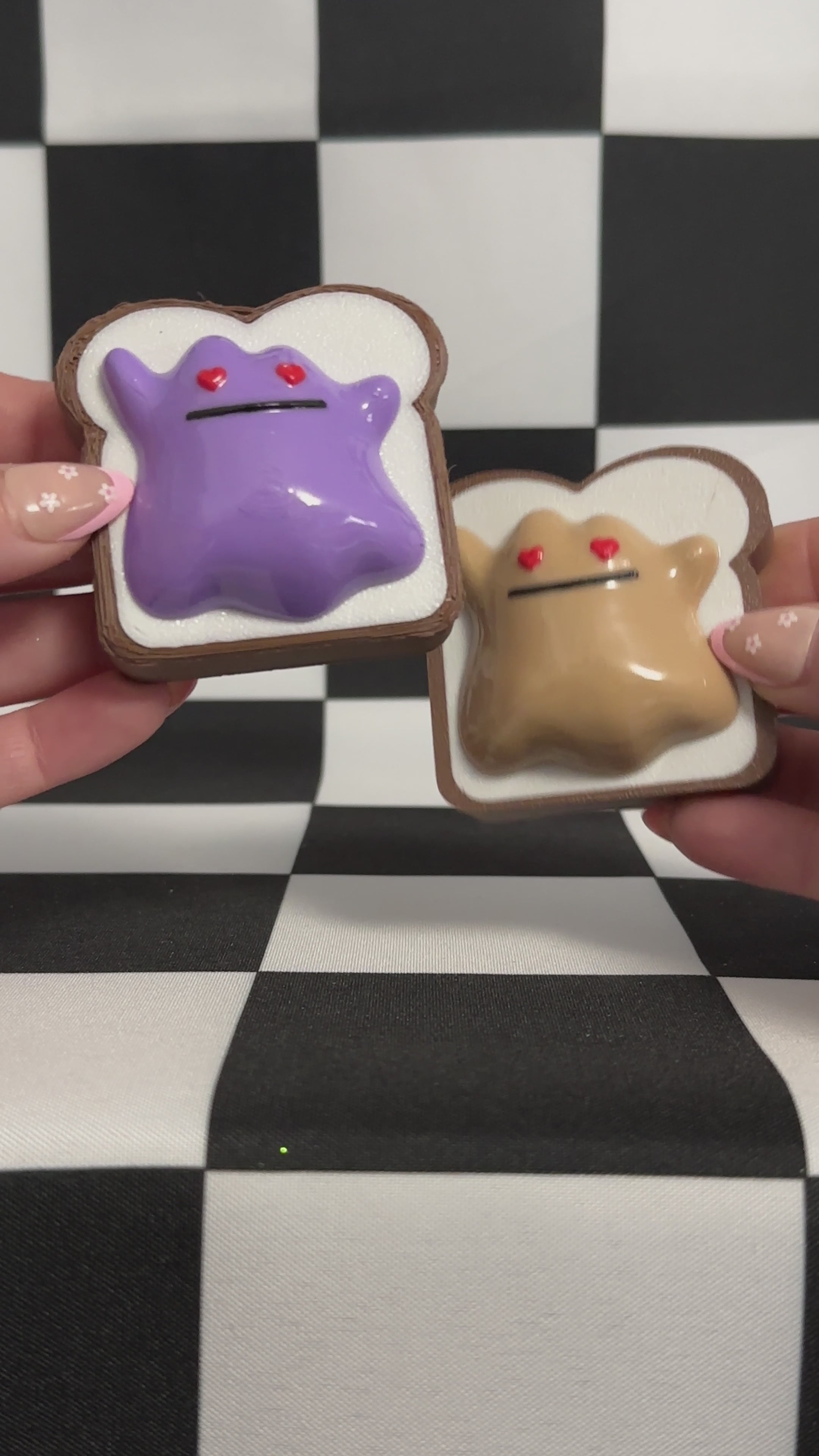 PB & J Mimic Blob Figurines